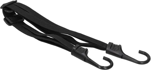 Vista 8 de Cuerda elástica elástica para casco de motocicleta con 2 ganchos, correa fija de gancho ajustable, cuerda de fijación de equipaje elástica de alta