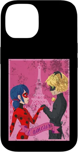 Vista 4 de Miraculous Ladybug Vintage Collection Paris Love - Carcasa para iPhone 17