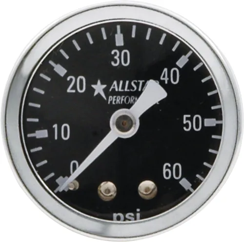Vista 4 de Allstar Performance ALL80226 0-100 PSI motor girado manómetro a prueba de golpes
