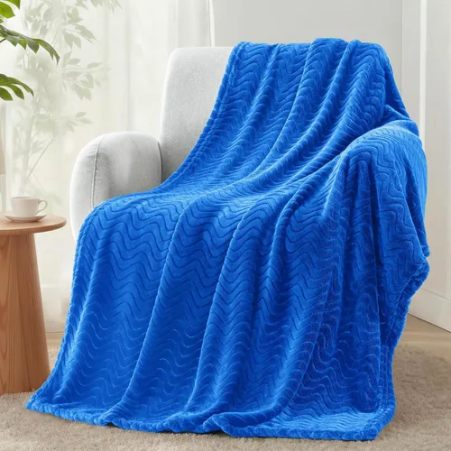 Vista 10 de Exclusivo Mezcla Large Fleece Throw Blanket for Couch, Sofa, Pink Rosa