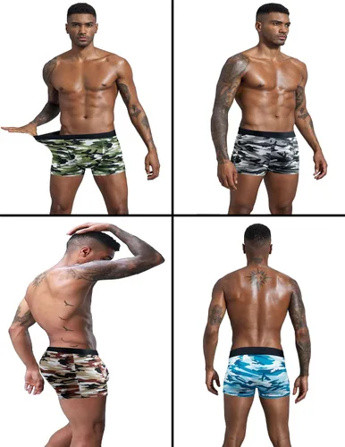 Vista 2 de Aserlin - Calzoncillos para hombre (5 unidades, algodón, sin recorrer)