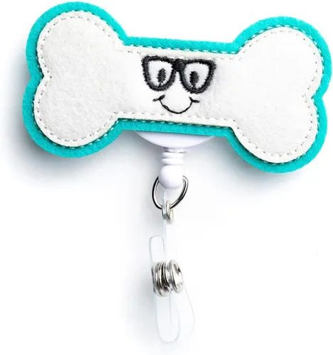 Vista 7 de Nurseology Carrete de Insignia Retráctil – Portainsignia de Enfermería – Carrete de Insignia de Fieltro para Enfermeras, Estudiantes y Maestros