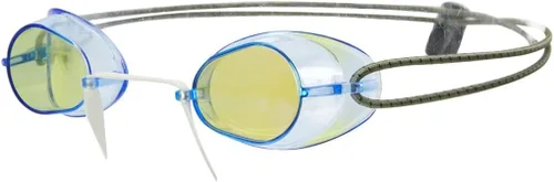 Vista 27 de Sporti Gafas de natación unisex para adultos, antiempañamiento sueco/sueco premium/sueco espejo + correa elástica