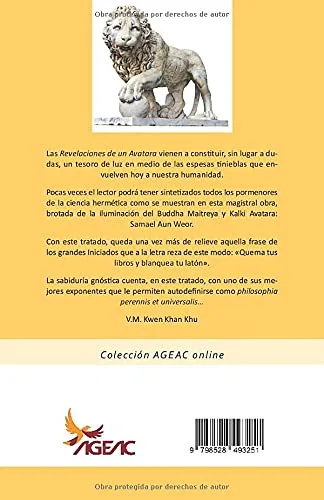 Vista 2 de Revelaciones de un Avatara (AGEAC) Edición Blanco y Negro (Spanish Edition)