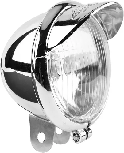 Vista 8 de Fydun Focos cromados para motocicleta, Supplementari Moto - DC 12V motocicleta universal antiniebla faro lámpara de faro retro instalación auxiliar