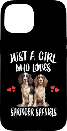 Vista 6 de Just A Girl Who Loves Springer Spaniels Dog Case for iPhone 17