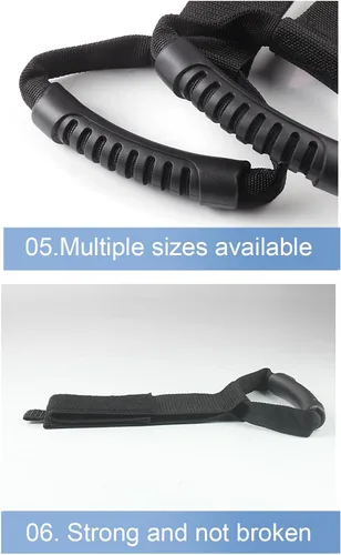 Vista 6 de Storage Straps – Heavy-Duty Organizer, Adhesive Handle, Cable Holder Wall Mount Wraps, Space-Saving Gear for Garage Tools, Extension Wires, Home