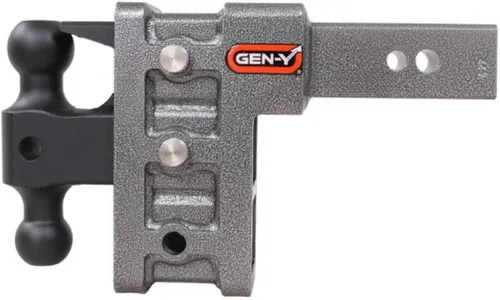 Vista 3 de GEN-Y Hitch Enganche de caída de 6" para receptor de 2.5", 3 posiciones ajustables