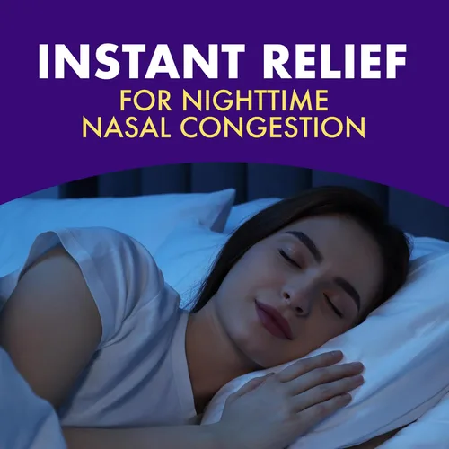 Vista 2 de ARM & HAMMER Simply Saline Spray Nocturno Sin Medicamentos para la Congestión Nasal por la Noche, Extra Fuerte, Eucalipto Calmante, Seguro de Usar