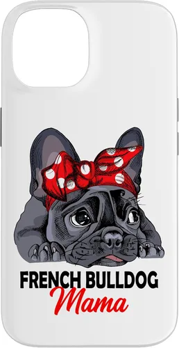 Vista 4 de French Bulldog Mama Frenchie Frauchen Case for iPhone 17