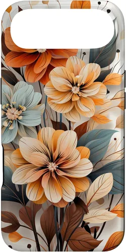 Vista 27 de Cute Fall Flower Sublimation Clipart Autumn Leaves Case for iPhone 17
