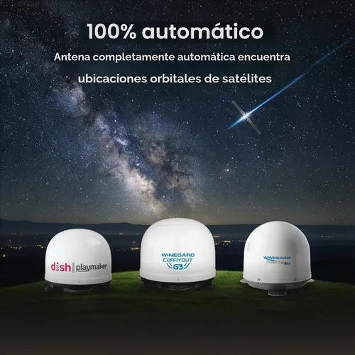 Vista 8 de Winegard Company., Antenna Only, Blanco