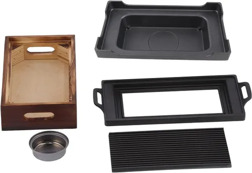 Vista 6 de Smokeless Barbecue Baking Tray, Durable NonStick Design