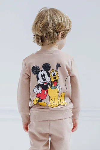Vista 4 de Disney Conjunto de sudadera y pantalones de forro polar de Mickey Mouse y Winnie the Pooh Toy Story, para recién nacido a niño grande