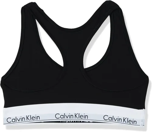 Vista 2 de Calvin Klein - Brasier de algodón moderno, sin alambres y sin forro para mujer