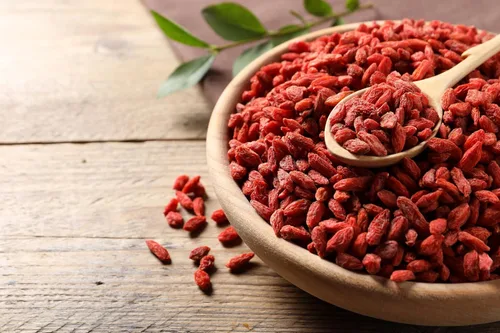 Vista 3 de 100 semillas de bayas de goji tibetanas del Himalaya FUERA DE POD - Wolfberry Shrub Bush Fruit