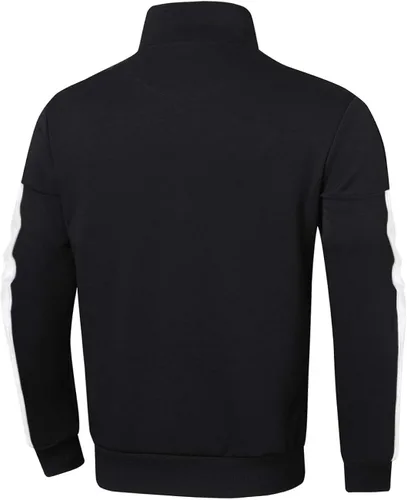 Vista 2 de Cotrasen Conjunto de chándal de 2 piezas para hombre, con cremallera completa, casual, correr, correr, atletismo