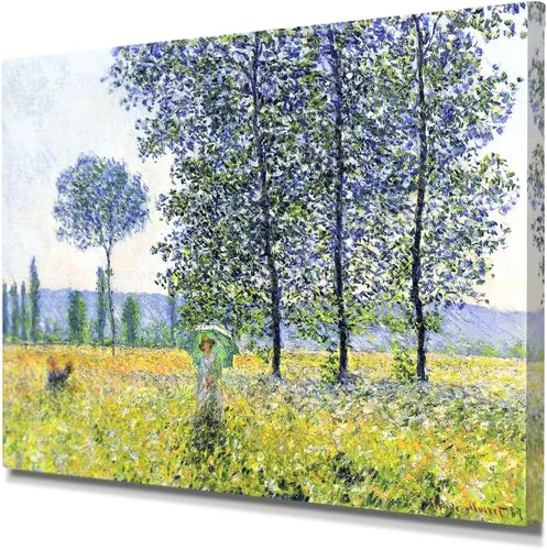 Vista 120 de IPIC - Reproducción artística de los lirios de agua de Claude Monet 1906, impresiones giclée coinciden con el marco dorado clásico, arte de pared