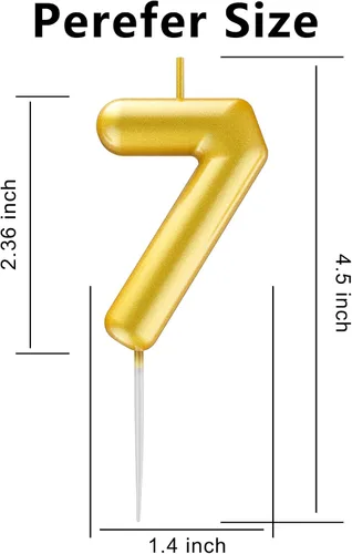 Vista 273 de Velas de número 9 arcoíris con número 3D para decoración de fiesta de pastel de cumpleaños, suministros de celebración de aniversario de boda