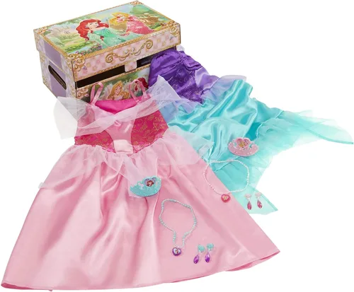 Vista 3 de Disney Princess Ariel & Aurora Baúl de Disfraces para Juegos de Simulación