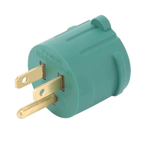 Vista 2 de Adaptador de Enchufe Nema de 15 Amperios a 20 Amperios Certificado NEMA 5-15P a 5-15/20R +6-15/20R (Combinación 20Amp T Blade) Enchufe Doméstico
