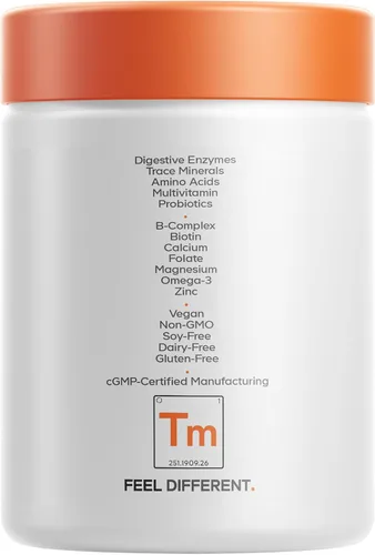 Vista 9 de Suplemento Multivitamínico para Adolescentes Codeage – Vitaminas y Minerales Diarios para Chicos y Chicas Adolescentes – Fórmula Orgánica