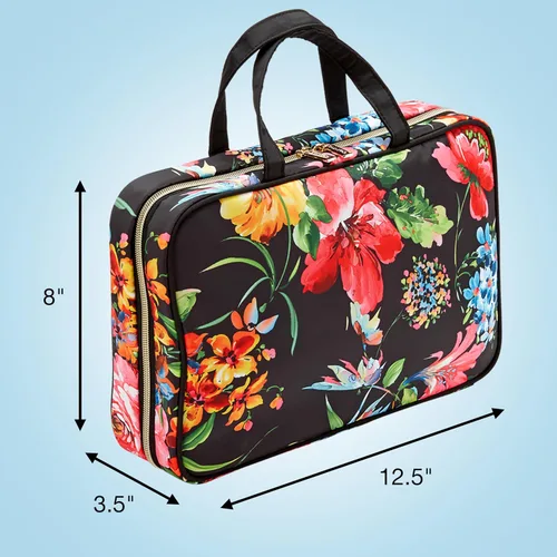 Vista 6 de Conair Travel Toiletry Bag - Makeup Bag - Cosmetic Bag -Travel Makeup Bag