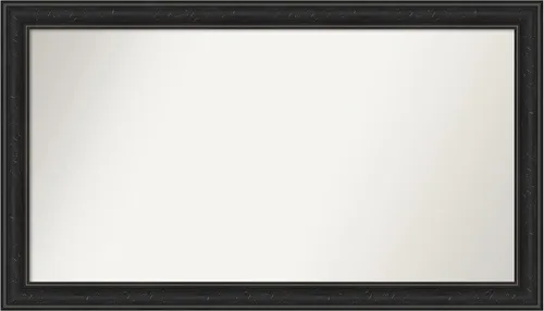Vista 390 de Amanti Art Espejo personalizado, gran espejo de baño estrecho, espejo de pared o espejo de tocador de baño sobre el fregadero (24 x 24 pulgadas)