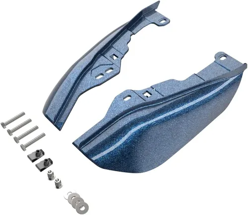 Vista 106 de Advanblack Deflectores de aire Road Glide de marco medio 2024 compatibles con Harley Touring Street Glide, Road King, Electra Glide, 2009-2025