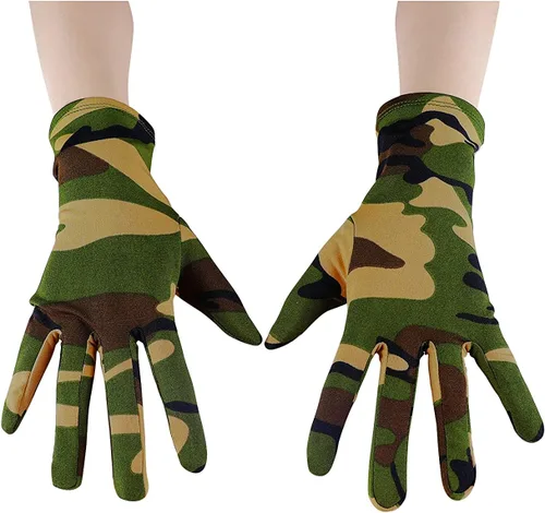 Vista 29 de Seeksmile Guantes de lycra con spandex para adulto.
