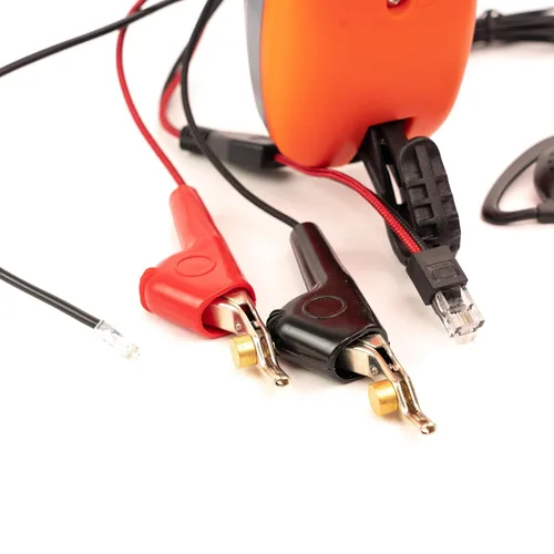 Vista 9 de TEMPO Communications TM-500 - Juego de prueba telefónica compatible con DSL, juego de prueba de Lineman con auriculares, marcación de tono y pulso