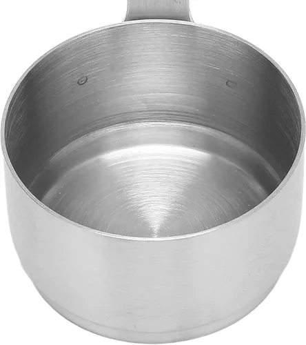Vista 7 de 2 mini salsas de acero inoxidable, capacidad de 5.5 onzas, plata, sin tapa, apilable, adecuado para el hogar, restaurante, picnic