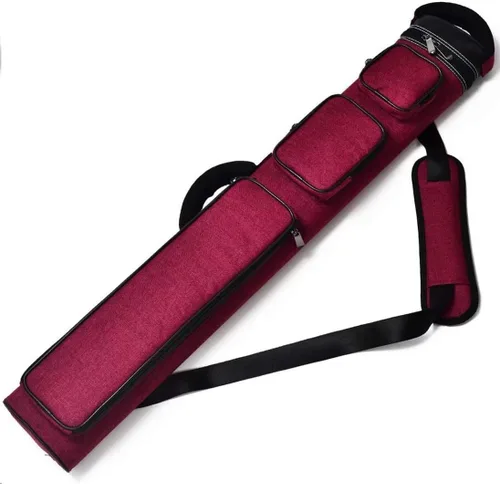 Vista 8 de Estuche de transporte para palo de billar Champion 2x4, 3x6 de nylon/piel sintética, 4S2B, 6S3B