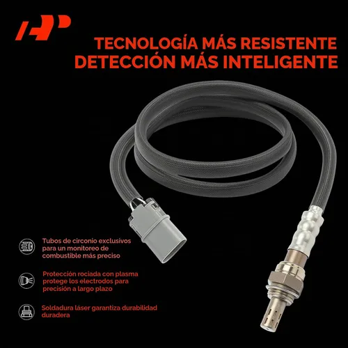 Vista 3 de Sensor de oxígeno A-Premium O2 compatible con Nissan