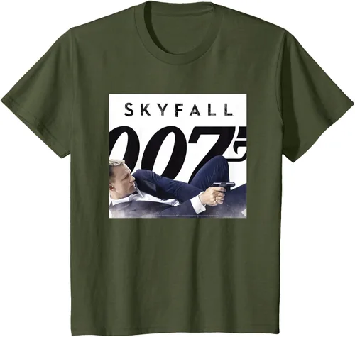 Vista 12 de Official James Bond 007 Camiseta Skyfall, Negro