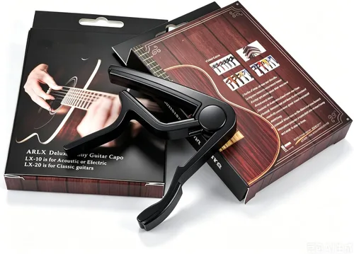 Vista 6 de Guitarra Capo Guitarra Abrazadera Kapo para Bajo Eléctrico Acústico Ukelele