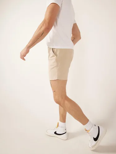 Vista 4 de Chubbies Pantalones cortos chinos para hombre de 5.5 pulgadas, pantalones cortos casuales con cintura elástica, bolsillos laterales y traseros