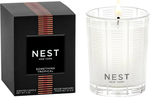 Vista 8 de NEST New York Vela votiva perfumada, limón Amalfi y menta, 2 onzas, tiempo de combustión de hasta 28 horas, recipiente de vidrio reutilizable