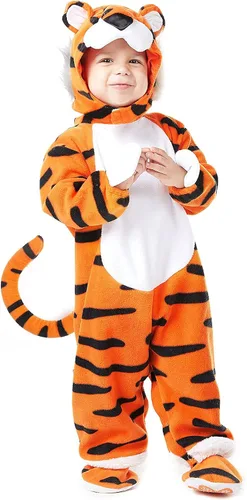 Vista 3 de Spooktacular Creations Deluxe - Disfraz de tigre para bebé 18-24 meses