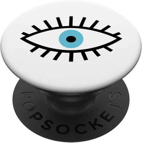 Vista 6 de Protección contra el mal de ojo espiritual estética yoga esotérico PopSockets MagSafe PopGrip para iPhone