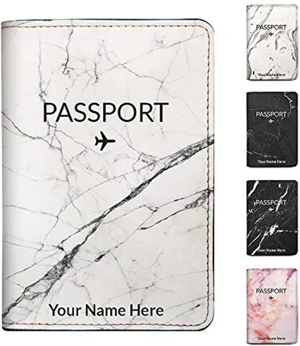 Vista 66 de Wanderlust - Soporte para pasaporte de cuero para mujer