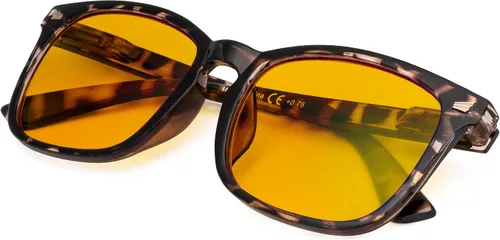 Vista 25 de Gafas de lectura cuadradas de gran tamaño con bloqueo de luz azul para mujeres y hombres
