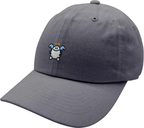 Vista 3 de JPAK - Gorra de béisbol bordada de algodón para papá, animación de dibujos animados