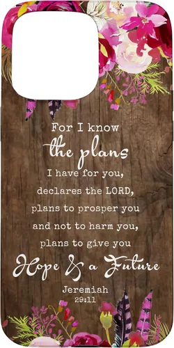 Vista 31 de for I Know The Plans I Have for You - Funda cristiana para iPhone 17 de Jeremías 29:11