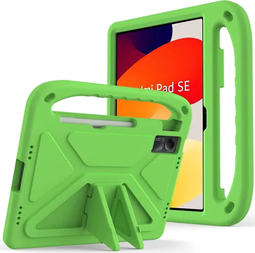 Vista 12 de Funda protectora para Xiaomi Redmi Pad SE de 11 pulgadas lanzada 2023 para niños, ligera, de EVA, a prueba de golpes, funda protectora resistente a