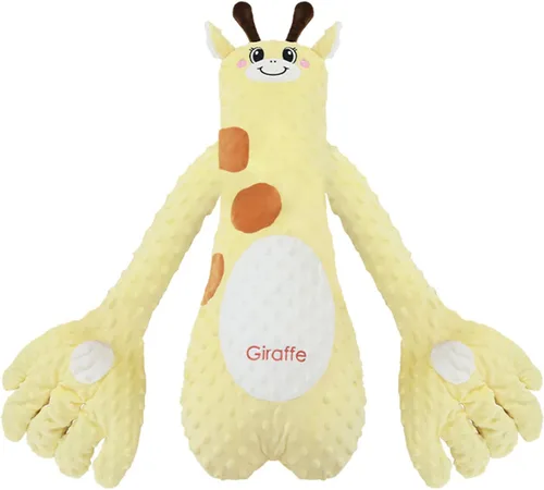 Vista 9 de Juguetes Suavidores para Bebés, Lindo Peluche de Animal Suave para Niñas y Niños, Figura Portátil de Dinosaurio y Unicornio para Muñecas Tranquilas