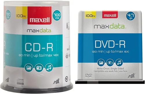 Vista 13 de Maxell 638004 4.7Gb Dvd-R 10Mm Caja de joyas