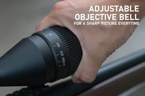 Vista 7 de Monstrum Guardian 4-12x50 AO Mira telescópica para rifle con ajuste de paralaje Negro