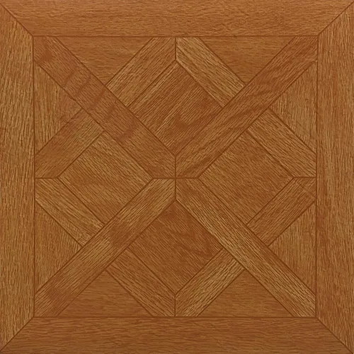 Vista 18 de Tivoli - Azulejos de vinilo autoadhesivos, 45 azulejos de 12 x 12 pulgadas, parquet de roble mediano Three Finger - Suelo de bricolaje para despegar