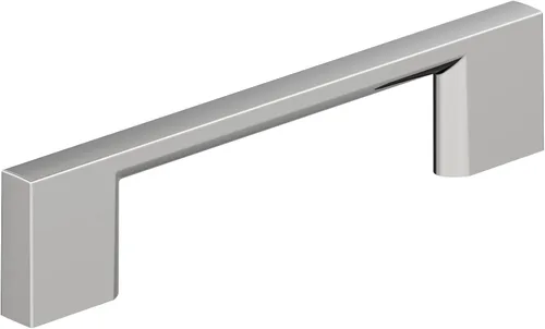Vista 75 de Amerock 10BX37131CZ Tirador de gabinete Champán Bronce 3-3/4 pulgadas (96mm) de centro a centro Paquete de 10 unidades Cityscape Herrajes